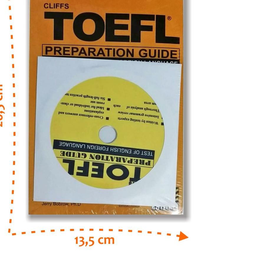 Detail Buku Cliffs Toefl Preparation Guide Koleksi Nomer