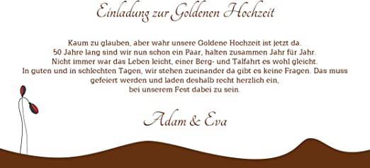 Detail Einladungen Goldene Hochzeit Koleksi Nomer 17