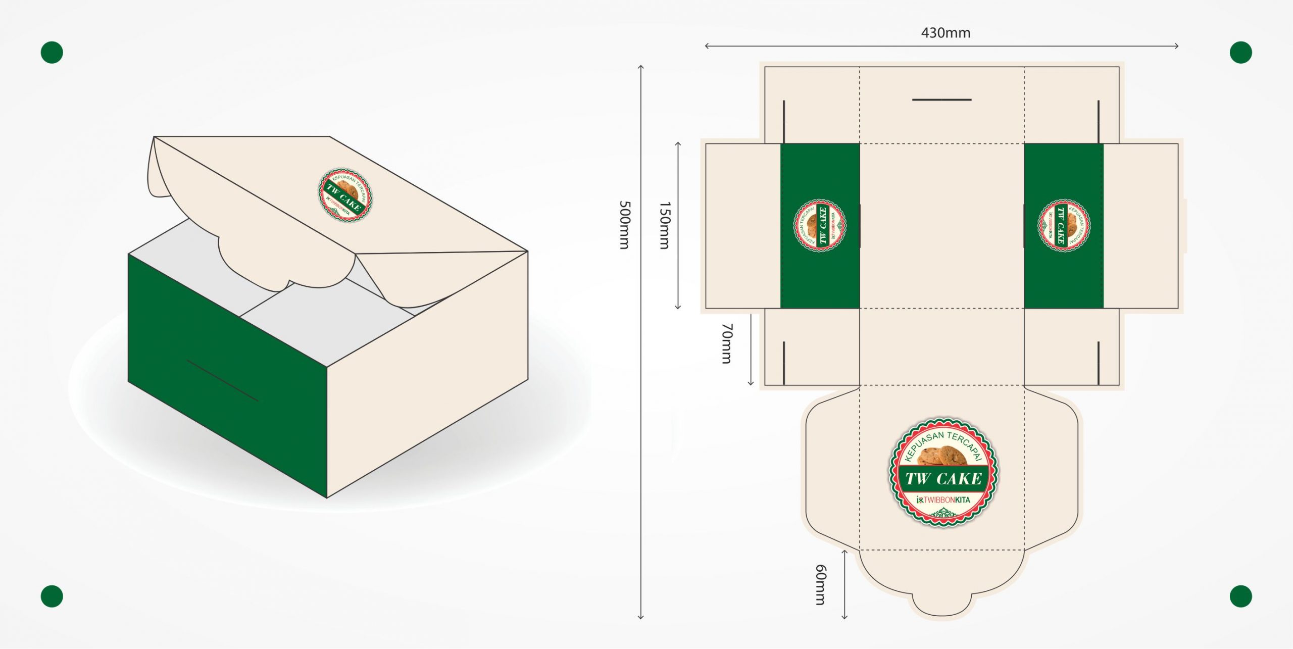 Detail Template Desain Box Makanan Koleksi Nomer 1