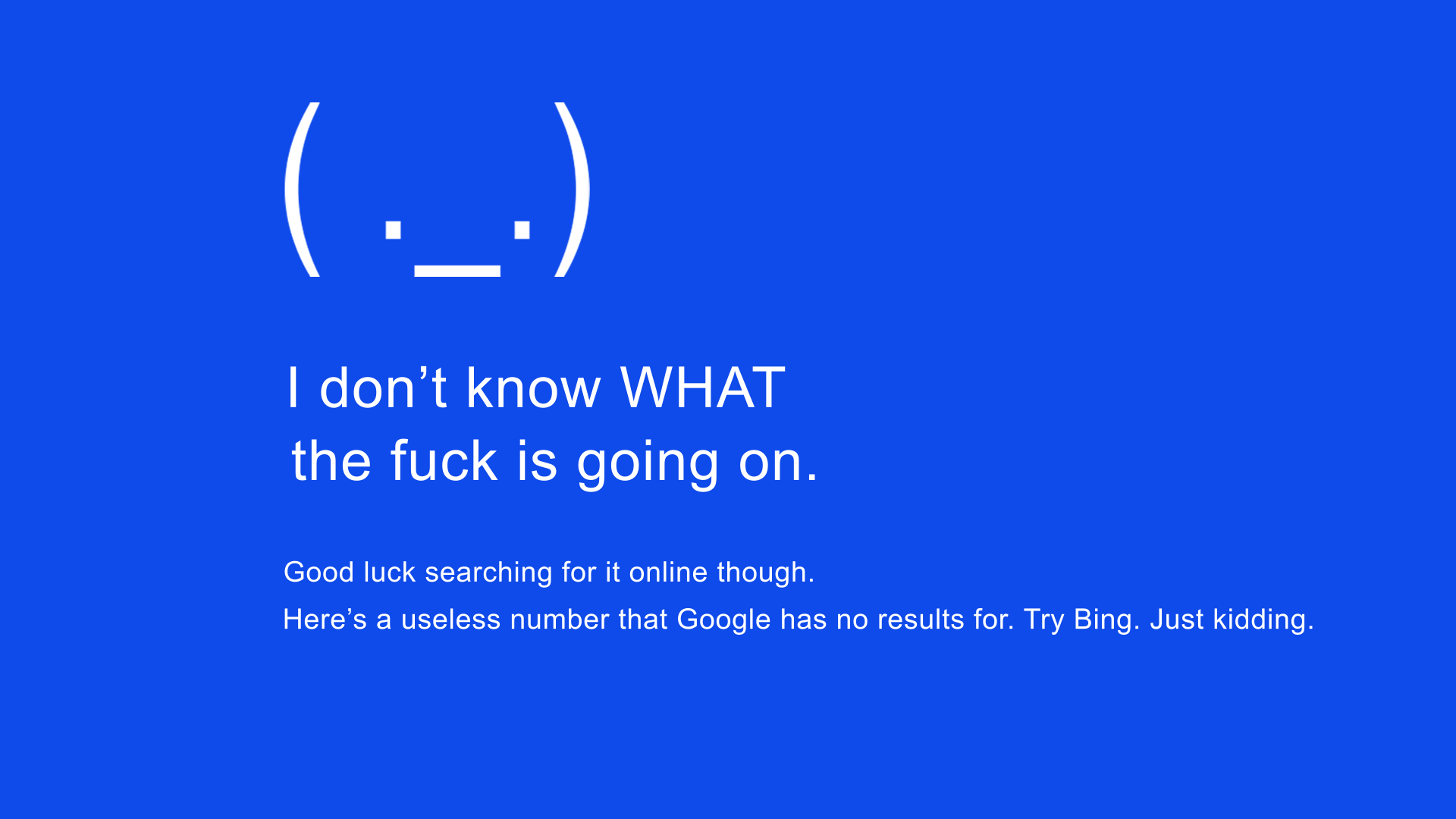 Картинка bsod windows 10
