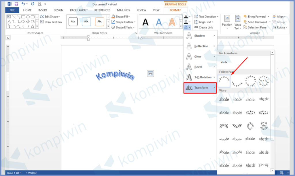 Detail Cara Membuat Tulisan Melingkar Di Word Koleksi Nomer