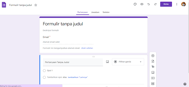 Detail Contoh Kuesioner Penelitian Google Form Koleksi Nomer