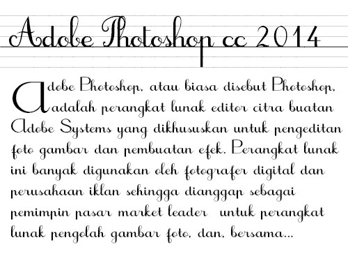 Detail Contoh Tulisan Tegak Bersambung Yang Indah Koleksi Nomer