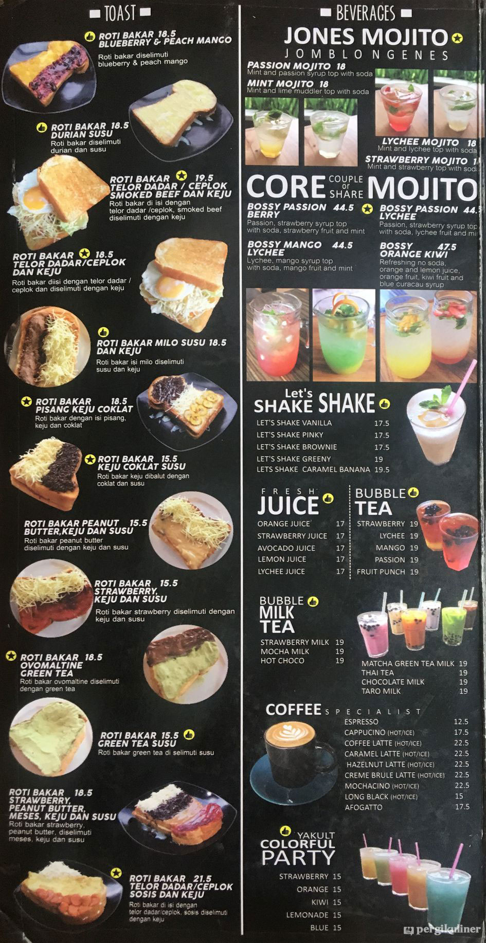 Detail Daftar Menu Minuman Restoran Koleksi Nomer