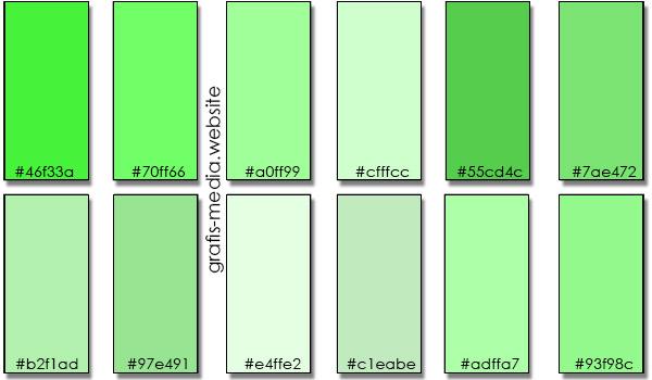 Kode Warna Hijau Stabilo Di Coreldraw Ide Perpaduan Warna IMAGESEE