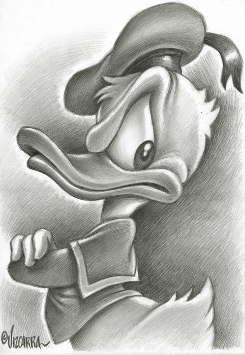 Detail Donald Duck Pencil Drawing Koleksi Nomer 12