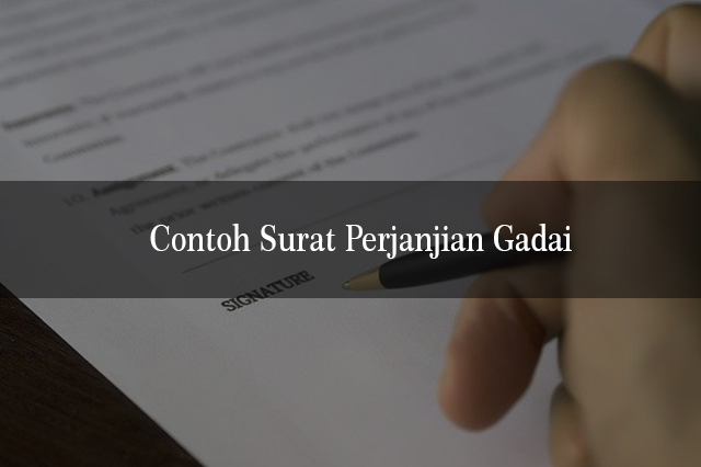 Detail Surat Perjanjian Gadai Mobil Tanpa Bpkb Koleksi Nomer