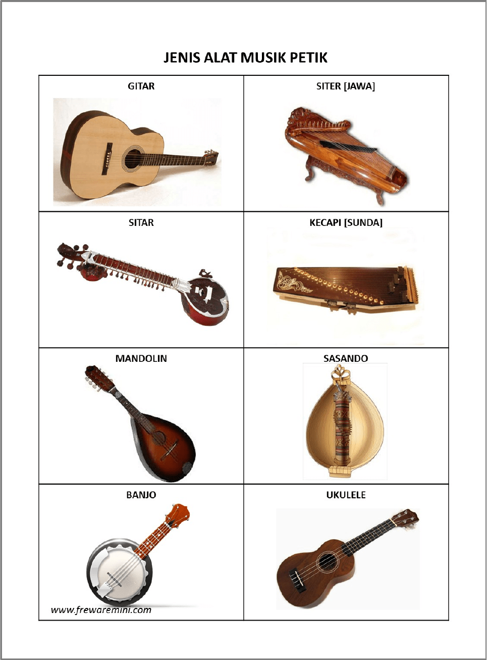 Detail 10 Alat Musik Harmonis Dan Gambar Nomer 6