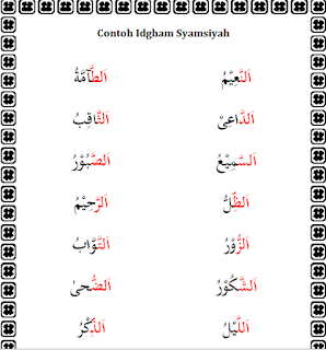 Detail 10 Contoh Alif Lam Syamsiah Nomer 13