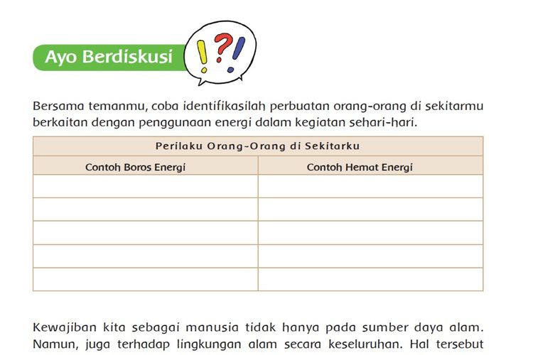 Detail 10 Contoh Boros Energi Nomer 12