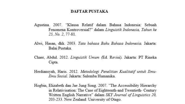 Detail 10 Contoh Daftar Pustaka Nomer 9