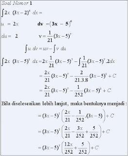 Detail 10 Contoh Soal Integral Tak Tentu Nomer 44