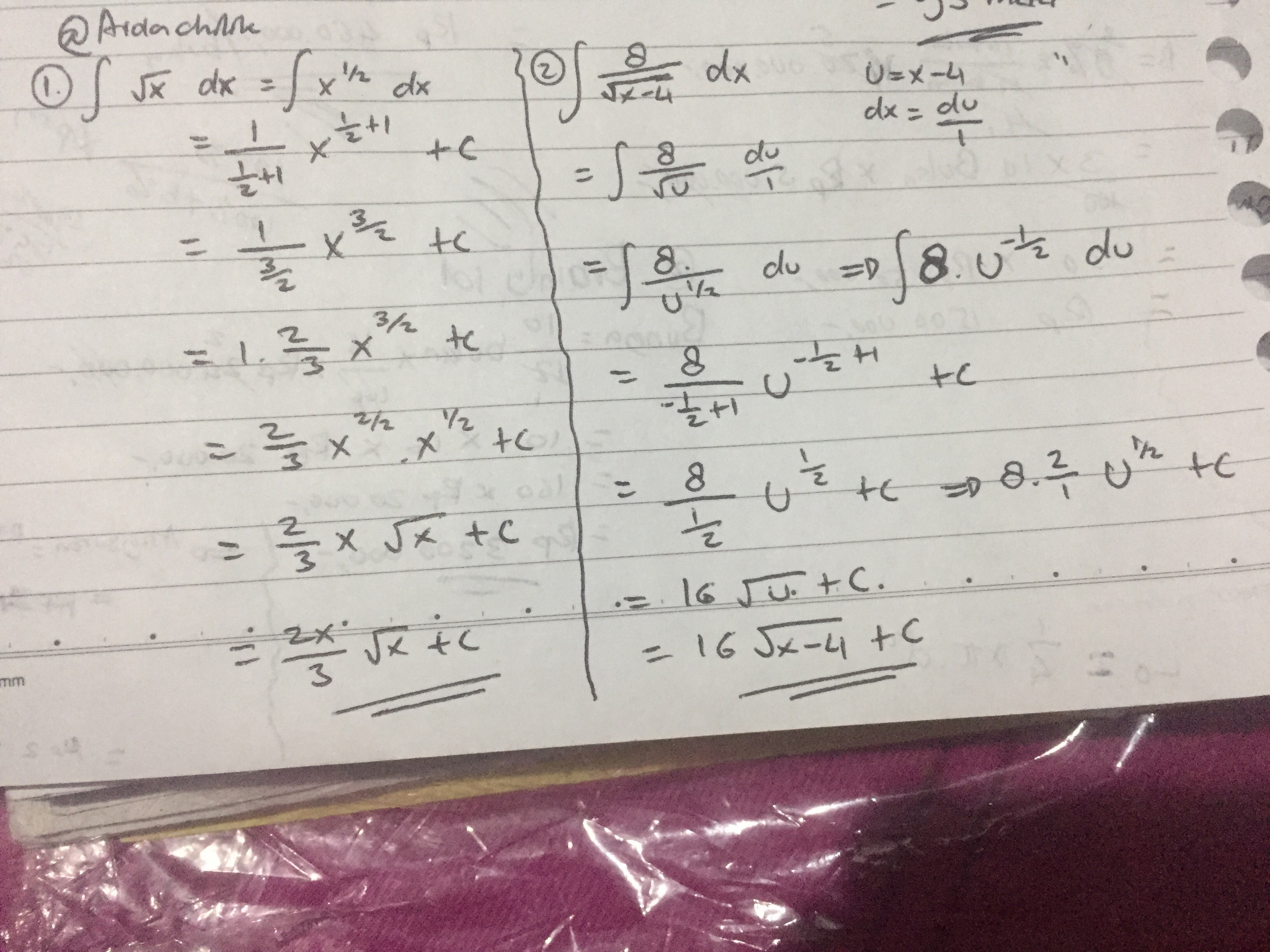 Detail 10 Contoh Soal Integral Tak Tentu Nomer 58