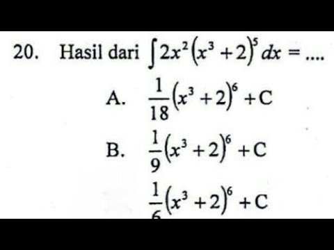 Download 10 Contoh Soal Integral Tentu Nomer 38