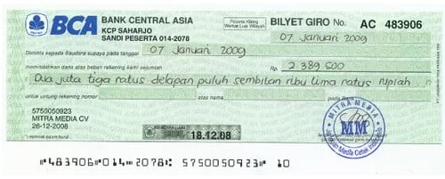 Detail 10 Contoh Surat Berharga Nomer 5