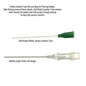 Detail 10 Gauge Needle Piercing Nomer 33
