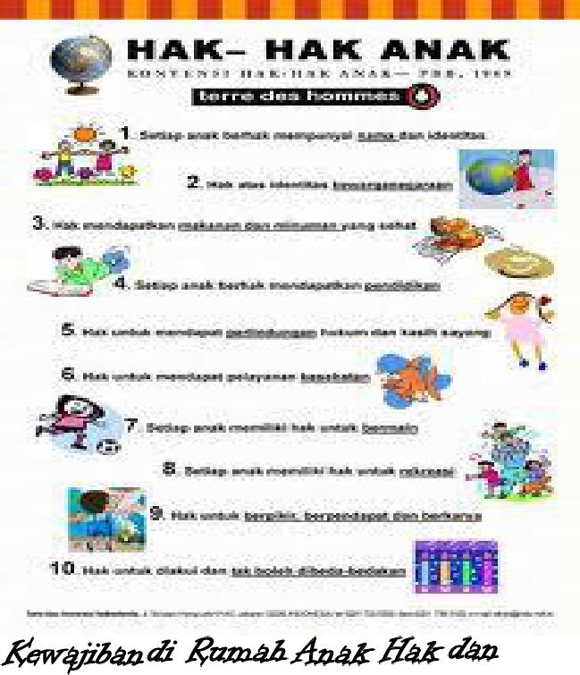 10 Hak Anak Di Rumah - KibrisPDR