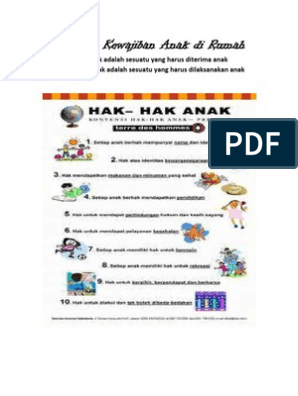 Detail 10 Hak Anak Di Rumah Nomer 28