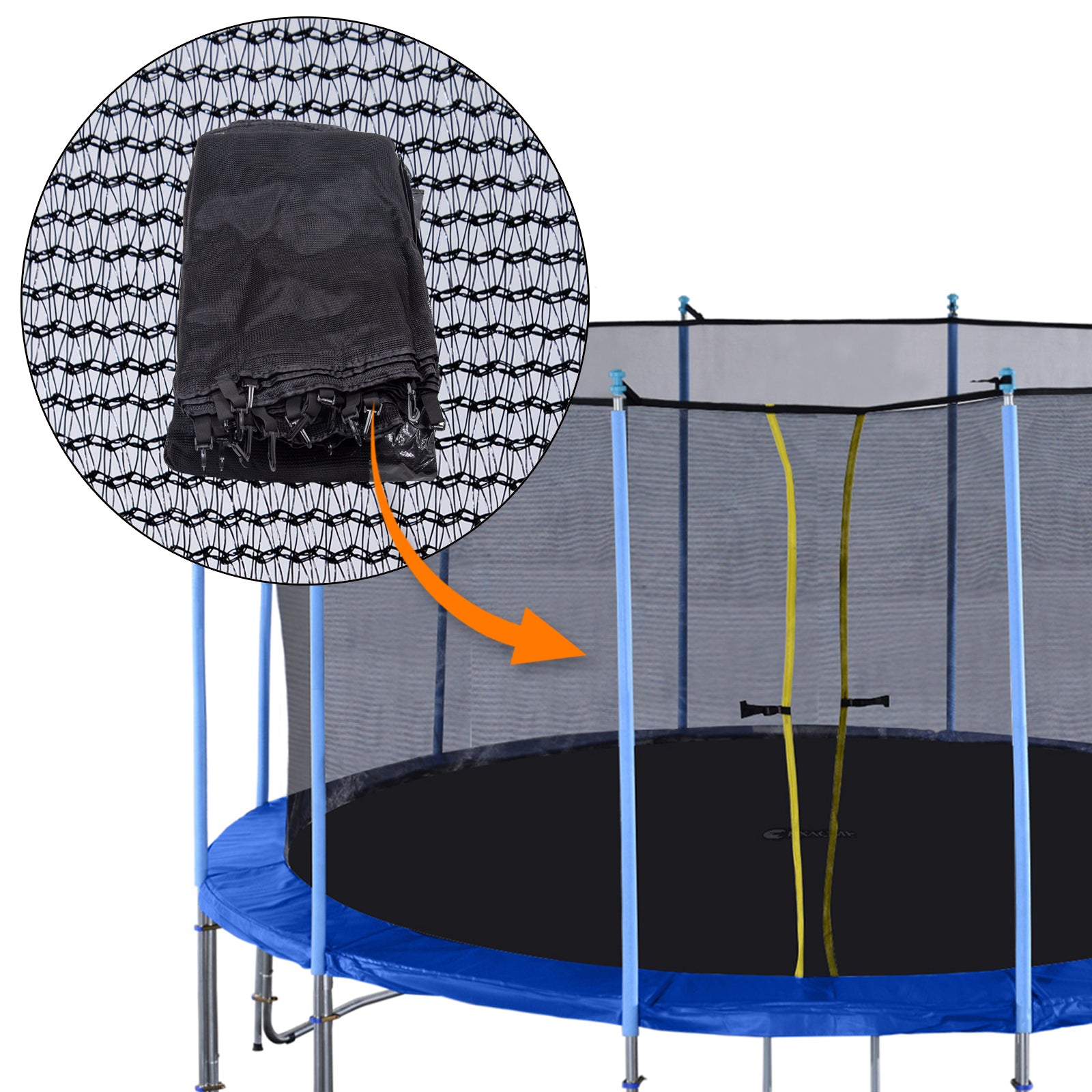 Detail 10 Pole Trampoline Net Nomer 6
