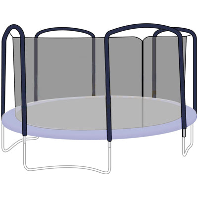 Detail 10 Pole Trampoline Net Nomer 60