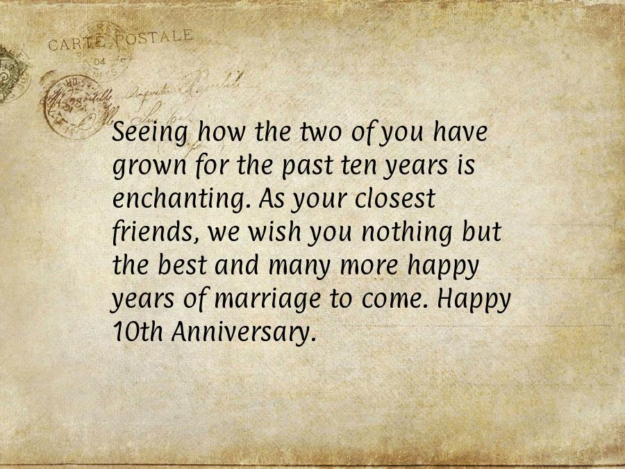 Detail 10 Years Marriage Anniversary Quotes Nomer 23