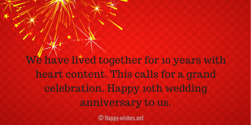 Detail 10 Years Marriage Anniversary Quotes Nomer 45