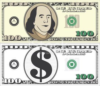 Detail 100 Dollar Bill Clipart Nomer 12