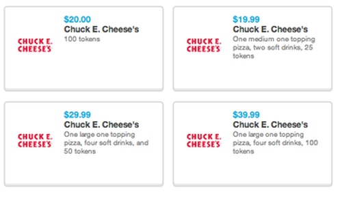 Detail 100 Tokens For 20 Chuck E Cheese Nomer 43