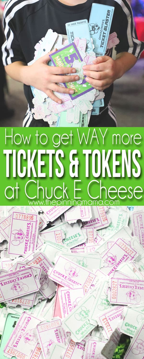 Detail 100 Tokens For 20 Chuck E Cheese Nomer 49