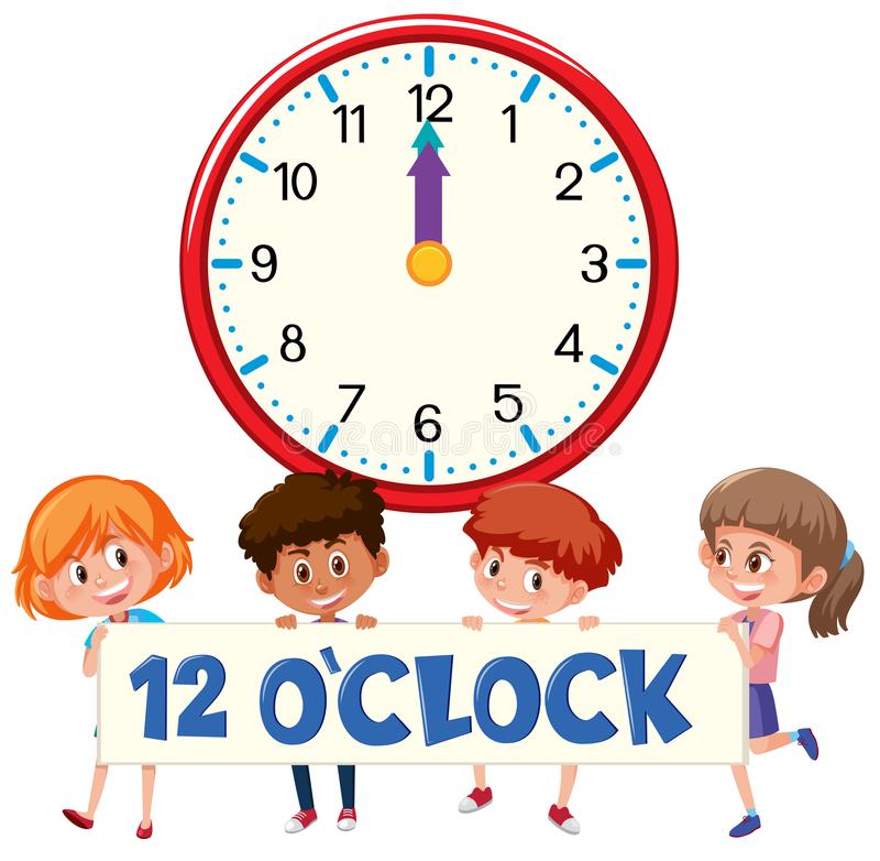 Detail 12 O Clock Clipart Nomer 3