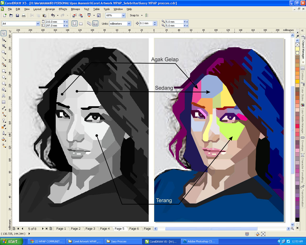Detail 12 Palet Warna Solid Wpap Nomer 24