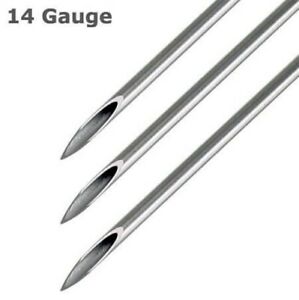 Detail 14 Gauge Needle Piercing Nomer 4