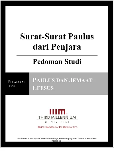 Detail 14 Surat Paulus Nomer 52