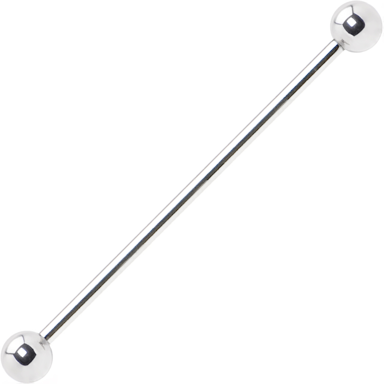 Detail 16 Gauge Industrial Barbell Nomer 2