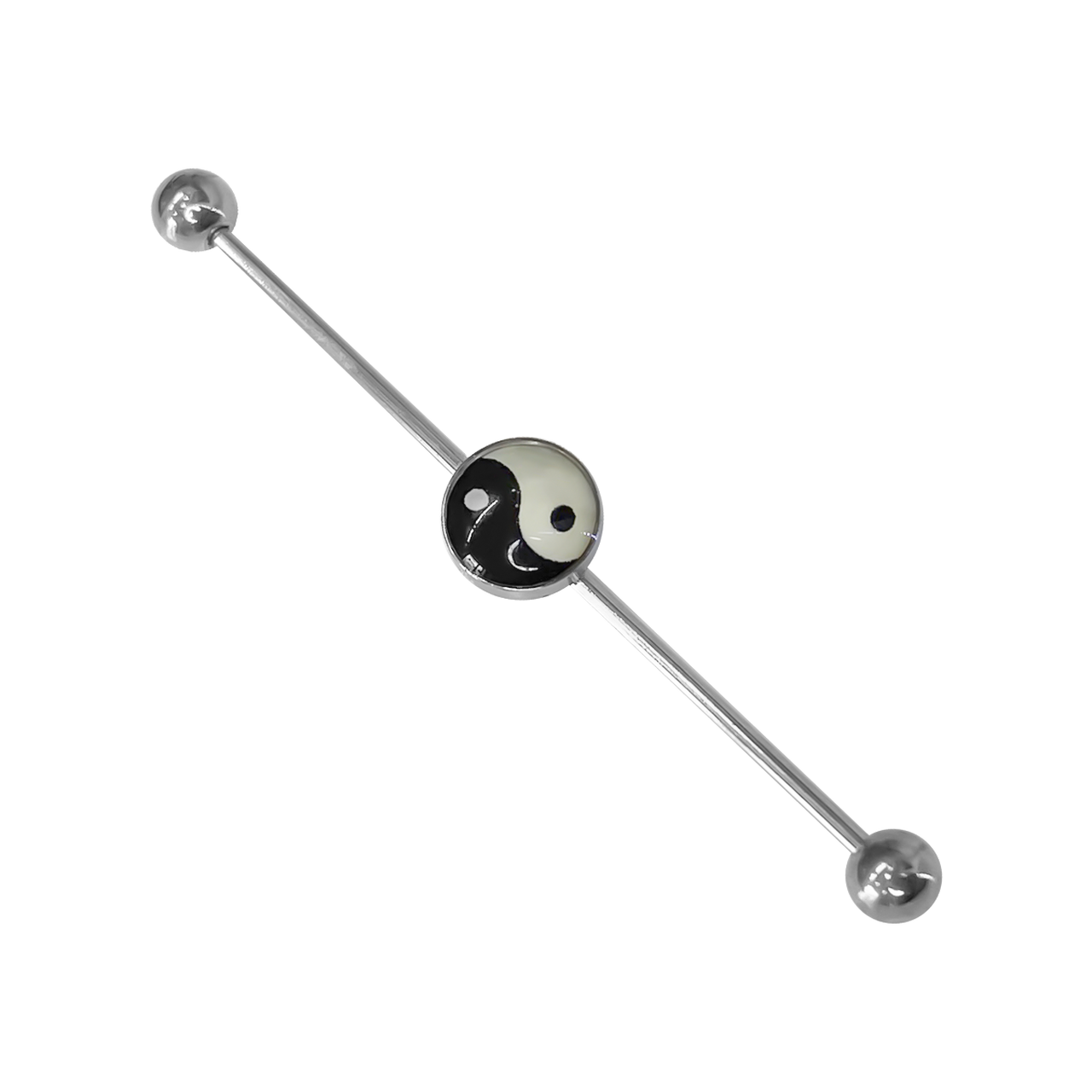 Detail 16 Gauge Industrial Barbell Nomer 33