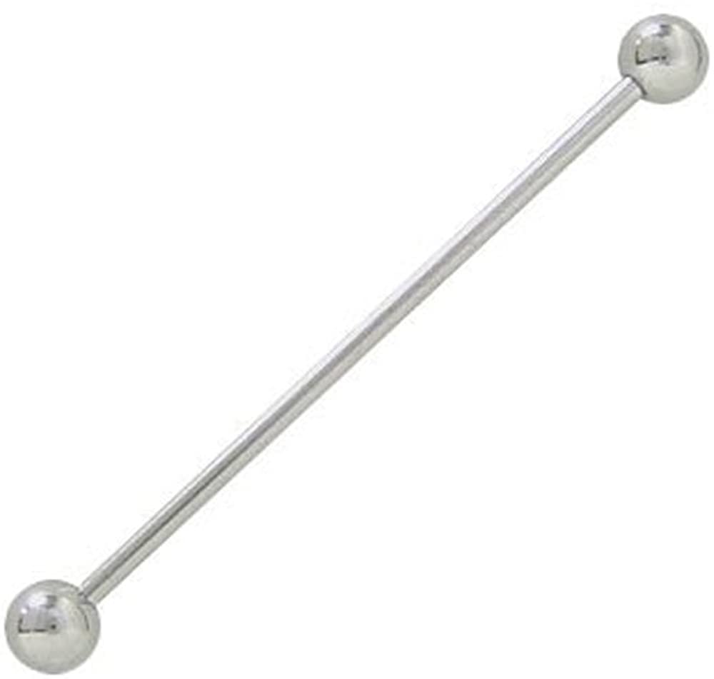 Detail 16 Gauge Industrial Barbell Nomer 7