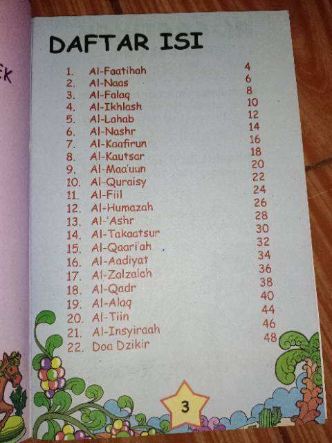 Detail 17 Surat Pendek Nomer 49