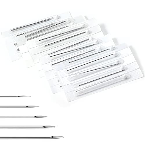 Detail 18 Gauge Needle For Nose Piercing Nomer 28