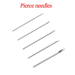 Detail 18 Gauge Needle For Nose Piercing Nomer 30