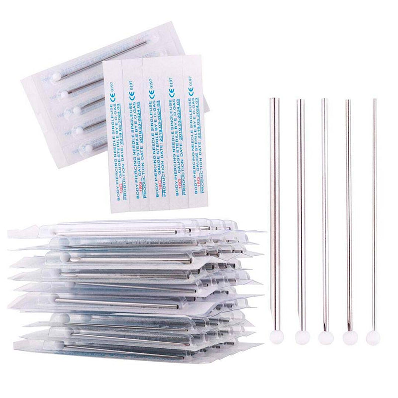 Detail 18 Gauge Needle For Nose Piercing Nomer 33