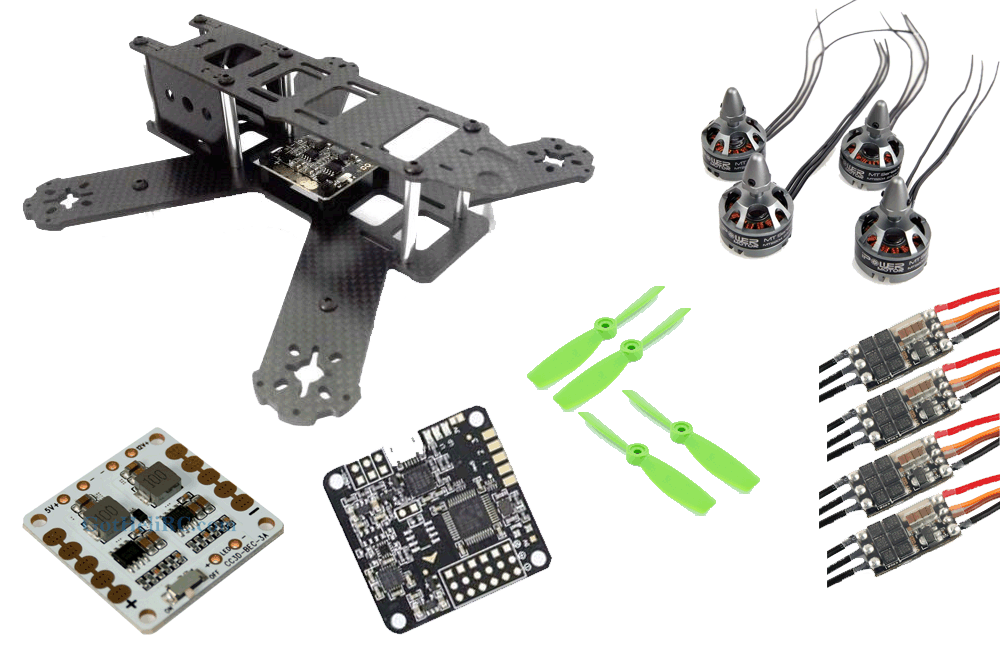 Detail 180 Quadcopter Frame Nomer 46