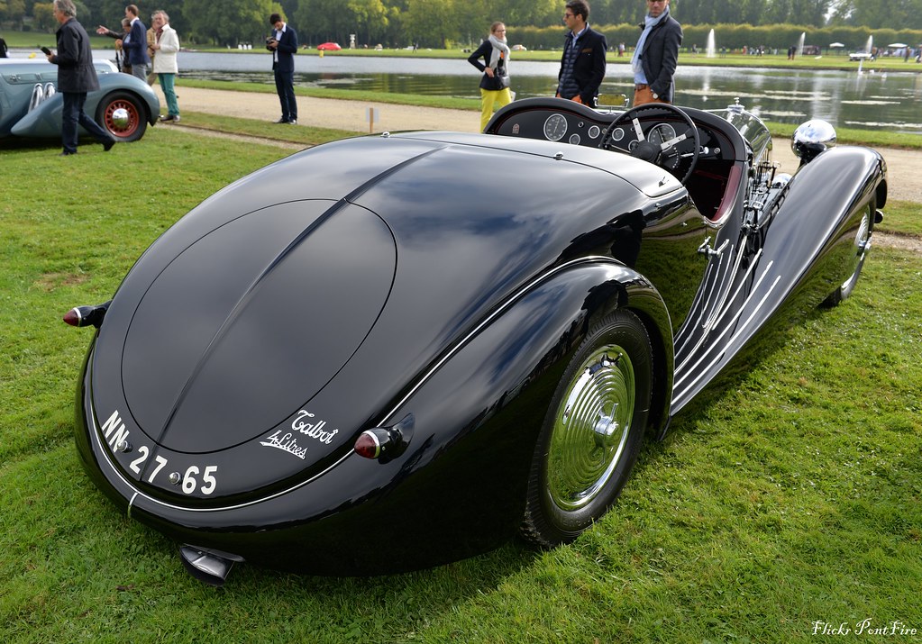 Detail 1937 Talbot Lago Nomer 45