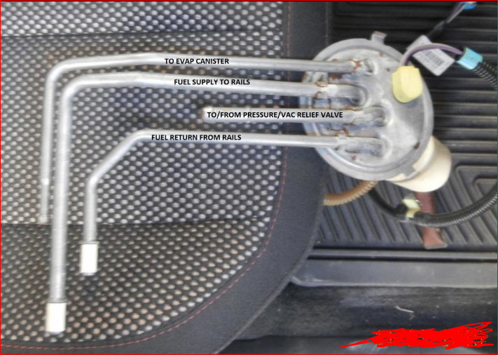 Detail 1995 Camaro Fuel Pump Trap Door Nomer 47