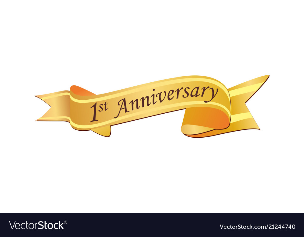 Detail 1st Anniversary Logo Png Nomer 2