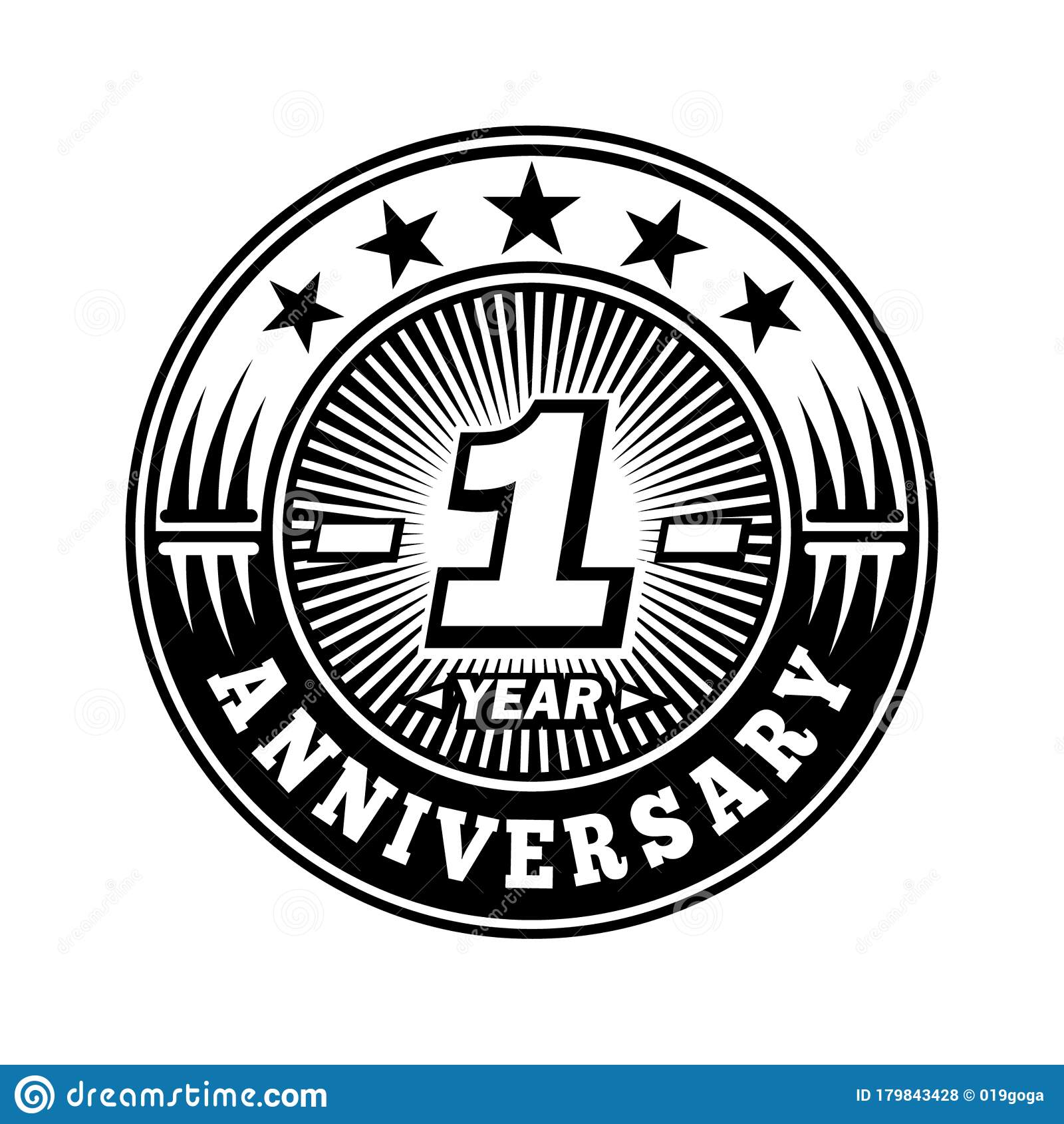 Detail 1st Anniversary Logo Png Nomer 58