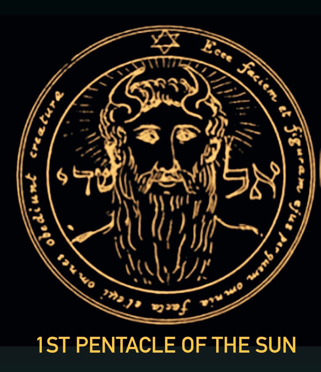 Detail 1st Pentacle Of The Sun Nomer 23