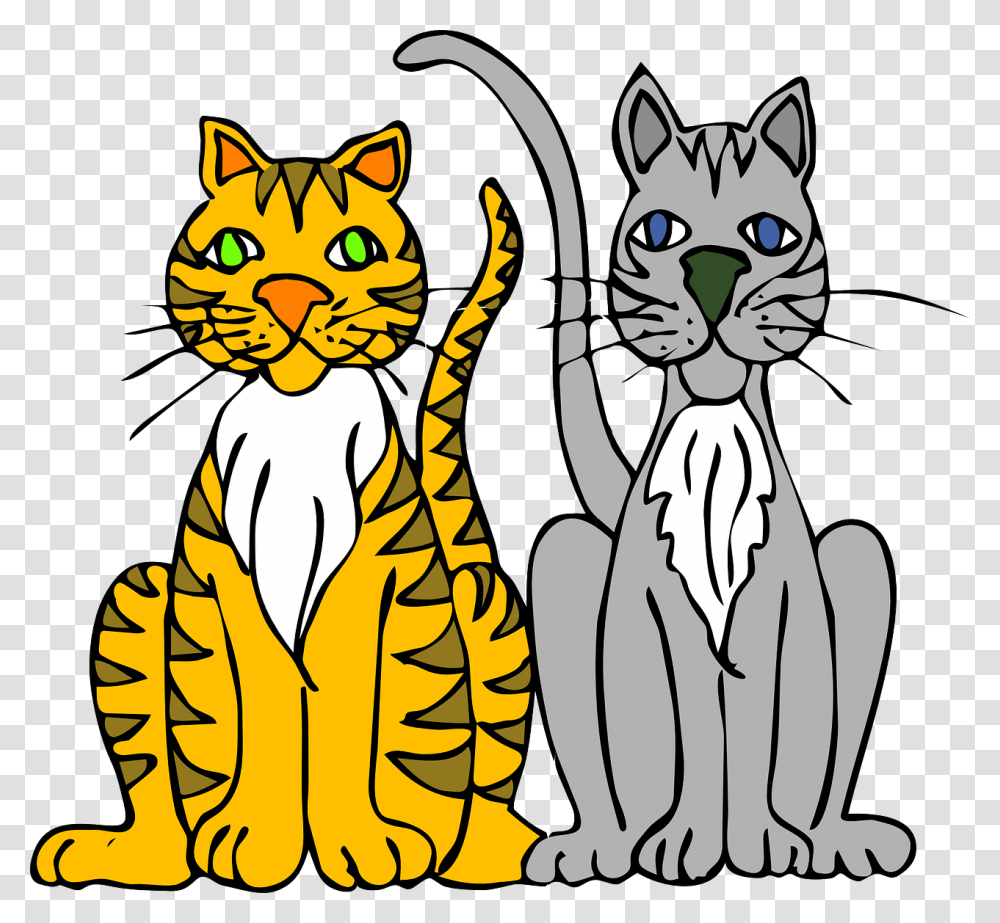 Detail 2 Cats Clipart Nomer 6