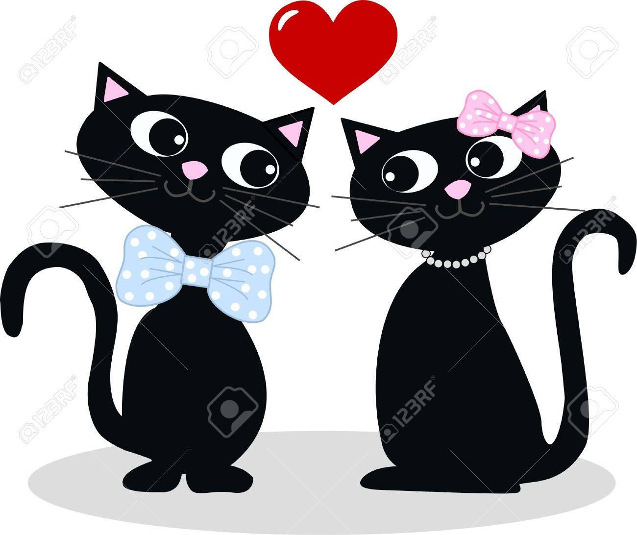 Detail 2 Cats Clipart Nomer 51