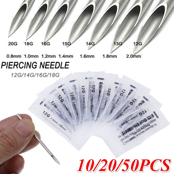 Detail 2 Gauge Piercing Needle Nomer 59