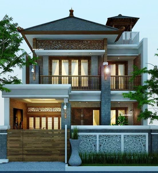 Detail 2 Lantai Rumah Minimalis Nomer 19